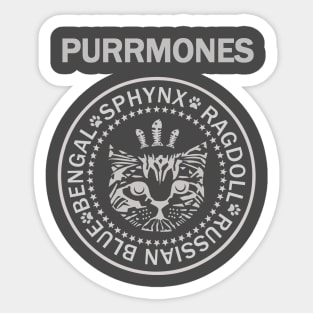 Purrmones Sticker